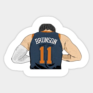 jalen brunson comic style Sticker